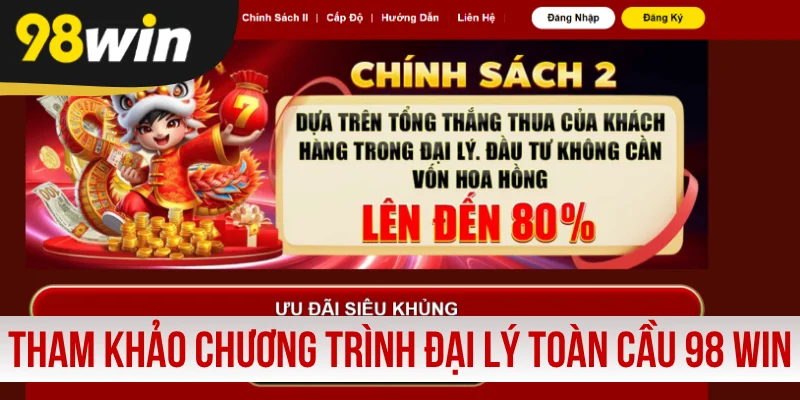 Tham khảo chương trình đại lý toàn cầu 98WIN