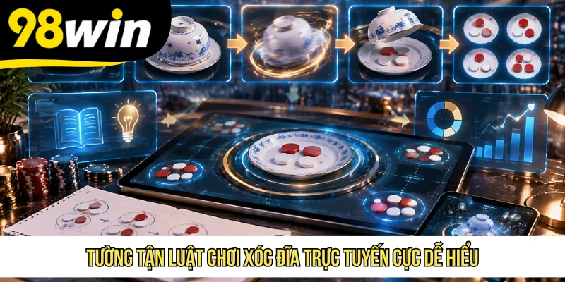 Tường tận luật chơi Xóc Đĩa trực tuyến cực dễ hiểu